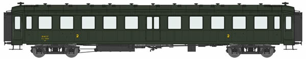 REE Modeles VB-215.1 - 2nd Passenger Coach Bacalan B11 myfi No. 54839